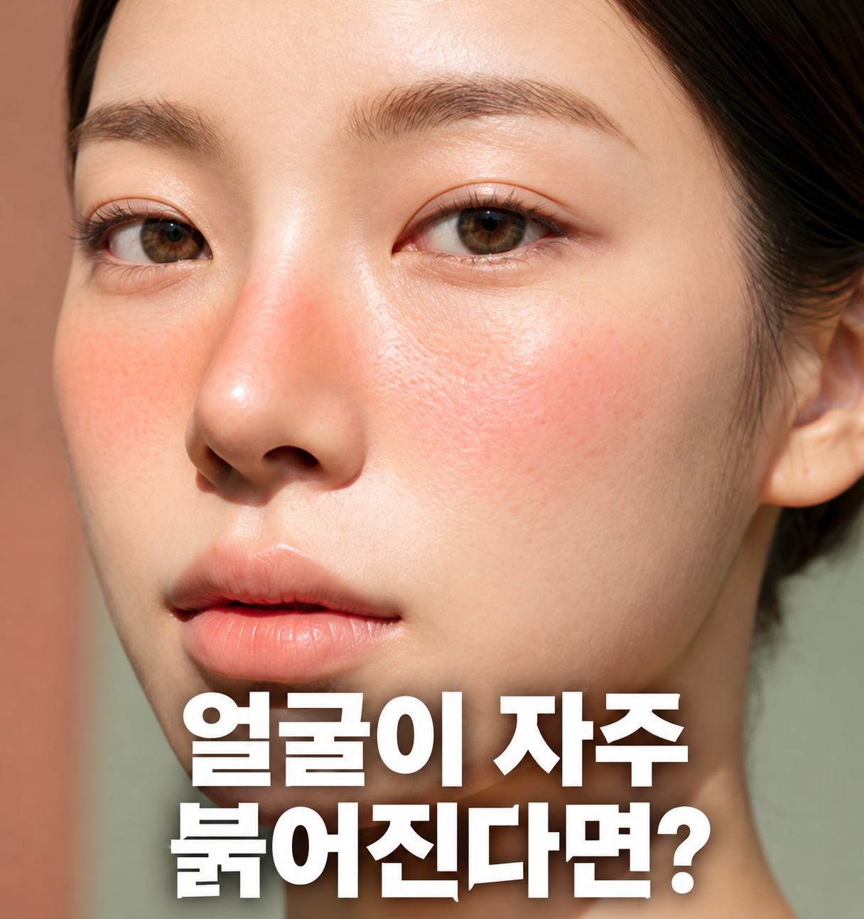 안면홍조의 원인과 치료 방향을 설명하는 춘천 그랜드아름다운의원 칼럼